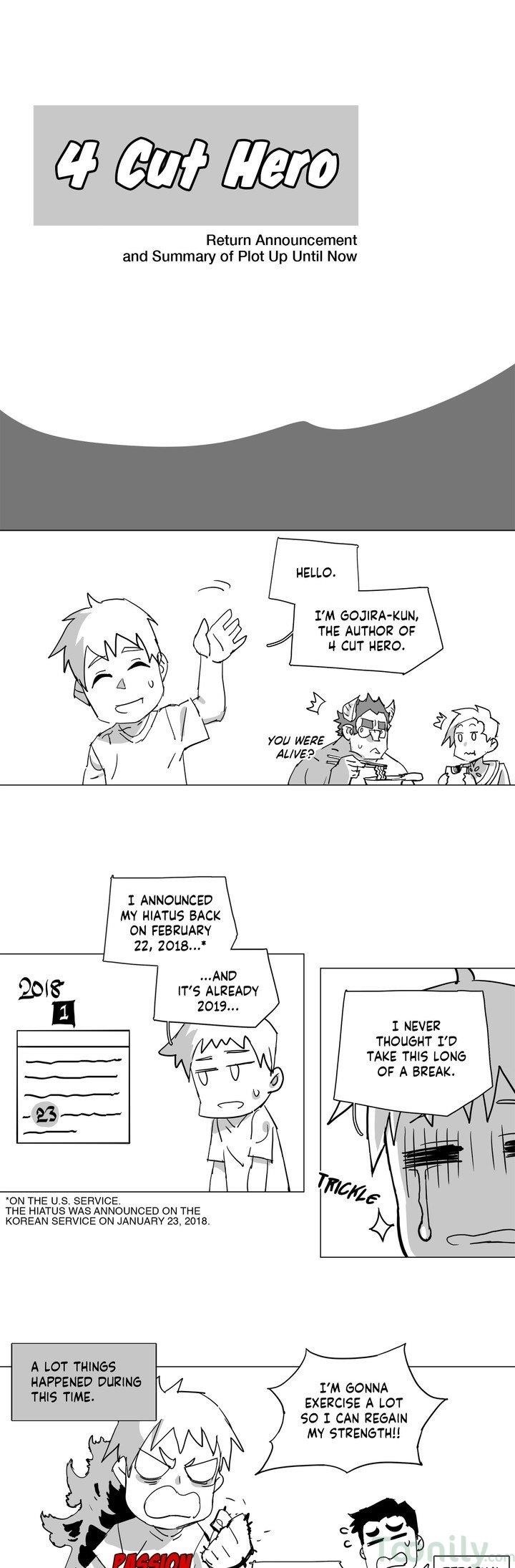 Read 4 Cut Hero Manga Online