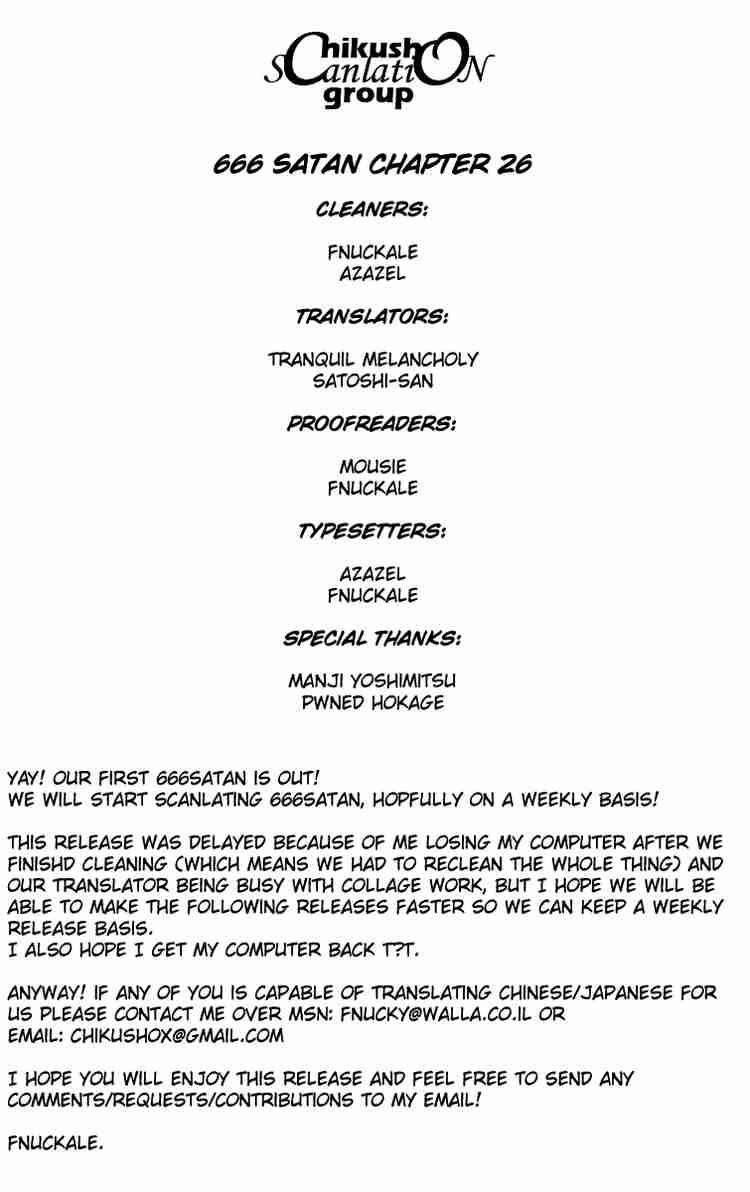 Read 666 Satan Manga Online