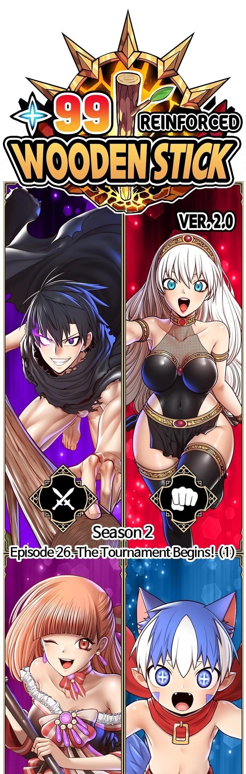 Read 99 Reinforced Wood Stick Manga Online