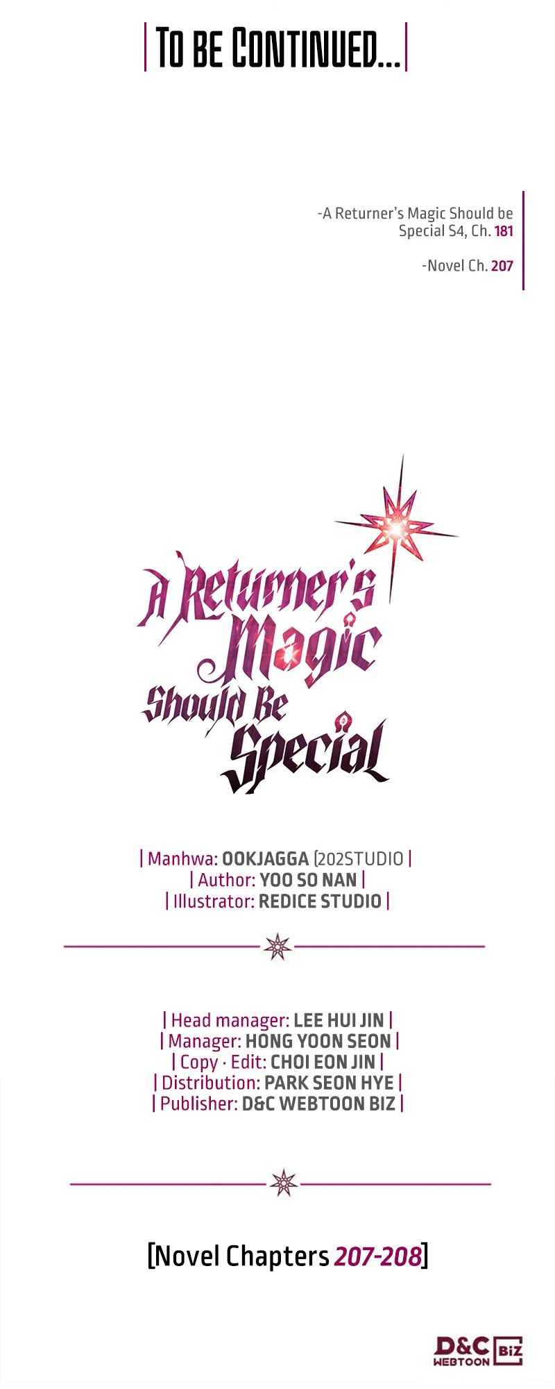Read A Returner's Magic Should Be Special Manga Online