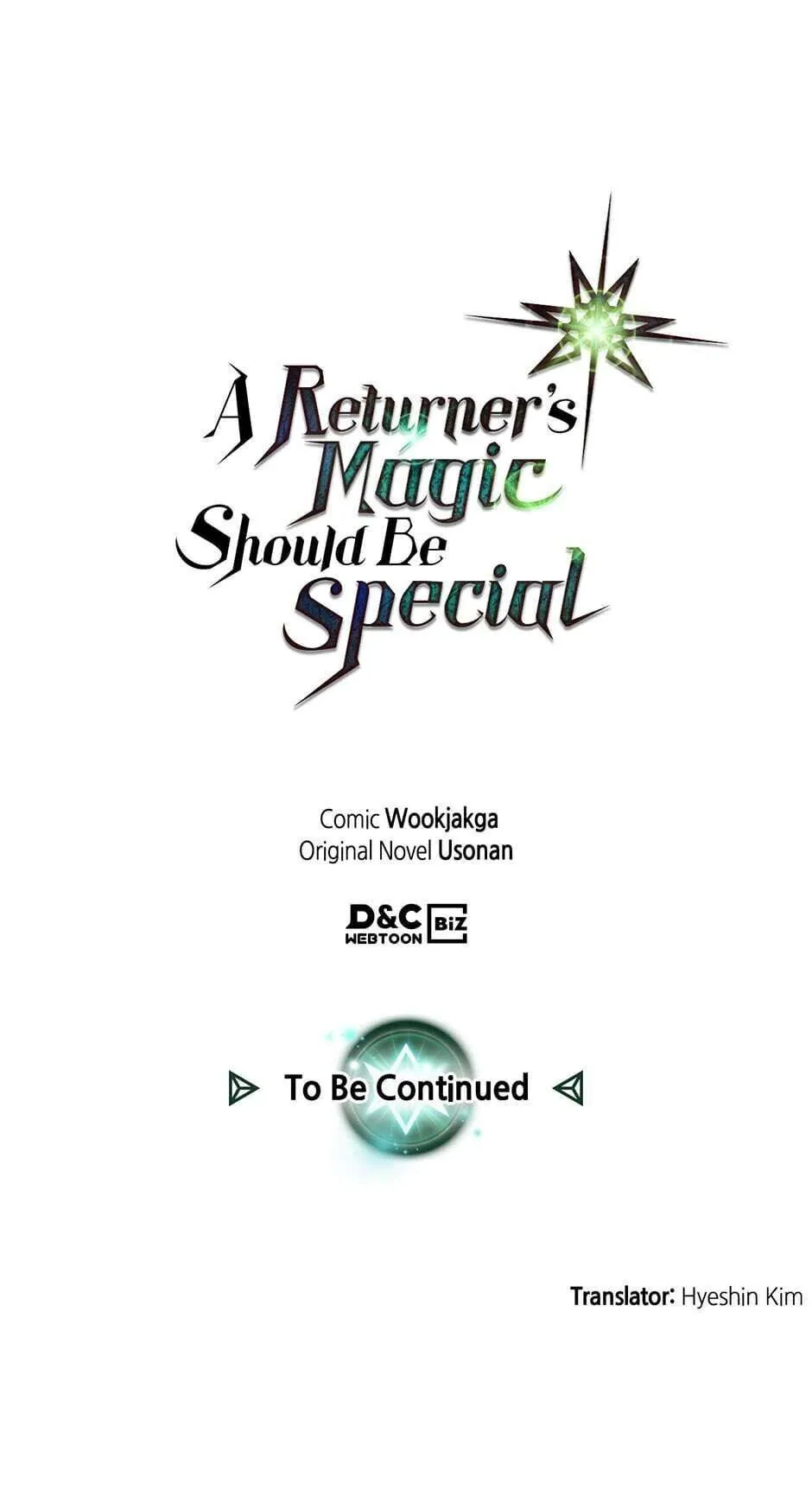 Read A Returner's Magic Should Be Special Manga Online