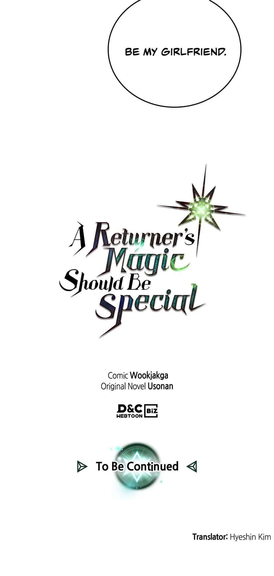 Read A Returner's Magic Should Be Special Manga Online