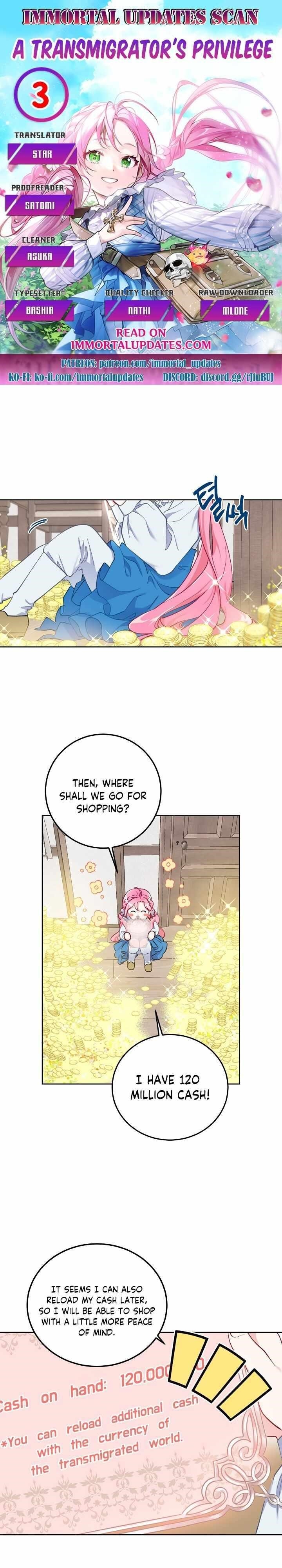 Read A Transmigrator’s Privilege Manga Online