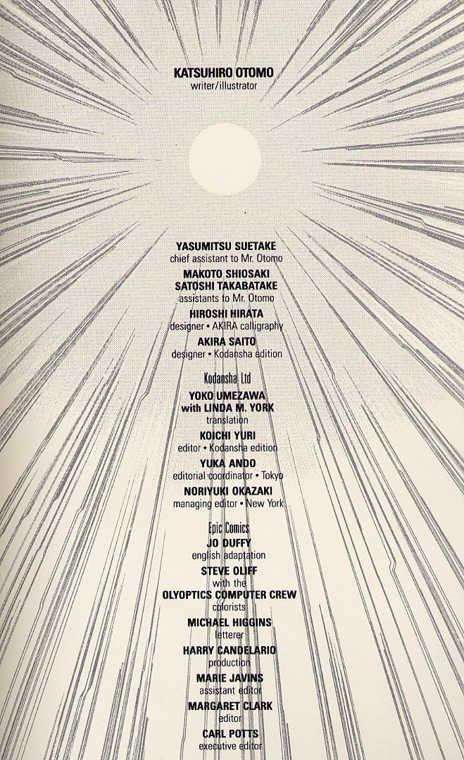 Read Akira Manga Online