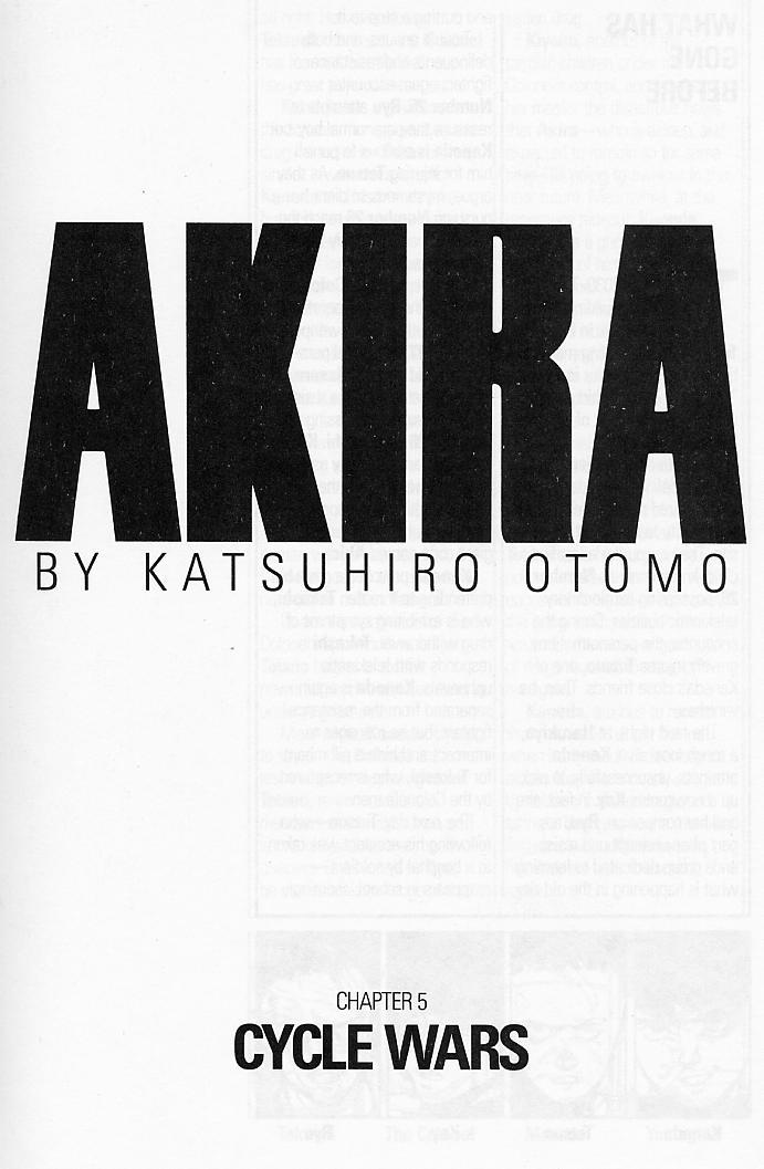 Read Akira Manga Online