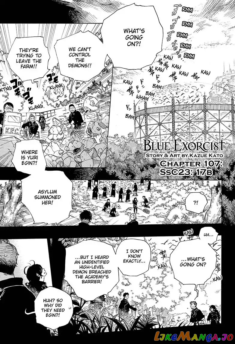 Read Ao No Exorcist Manga Online