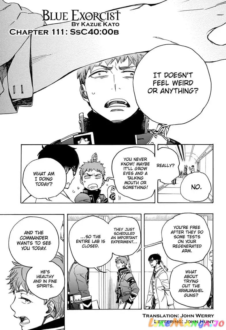 Read Ao No Exorcist Manga Online