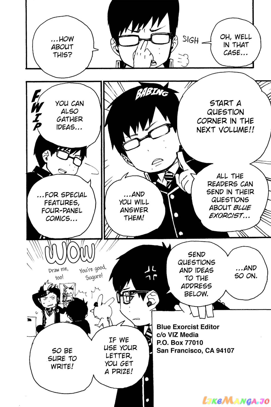 Read Ao No Exorcist Manga Online