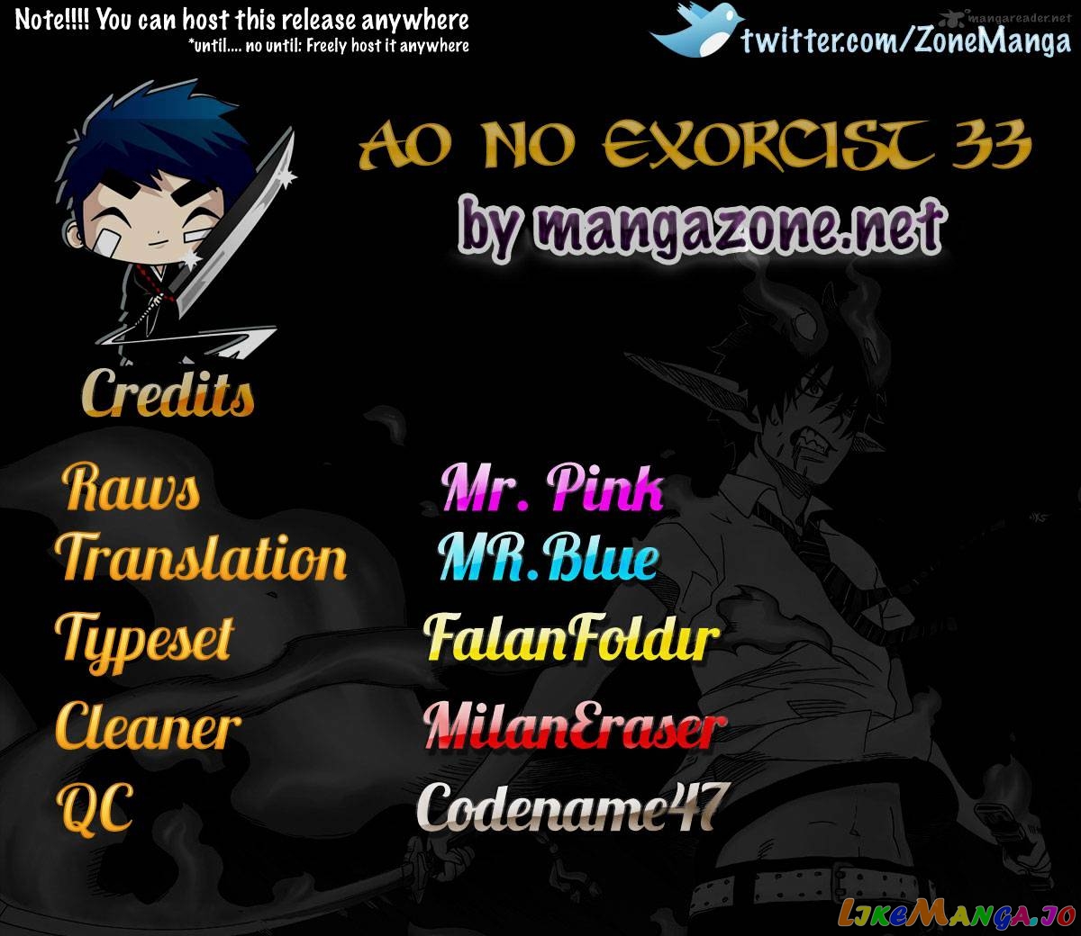 Read Ao No Exorcist Manga Online
