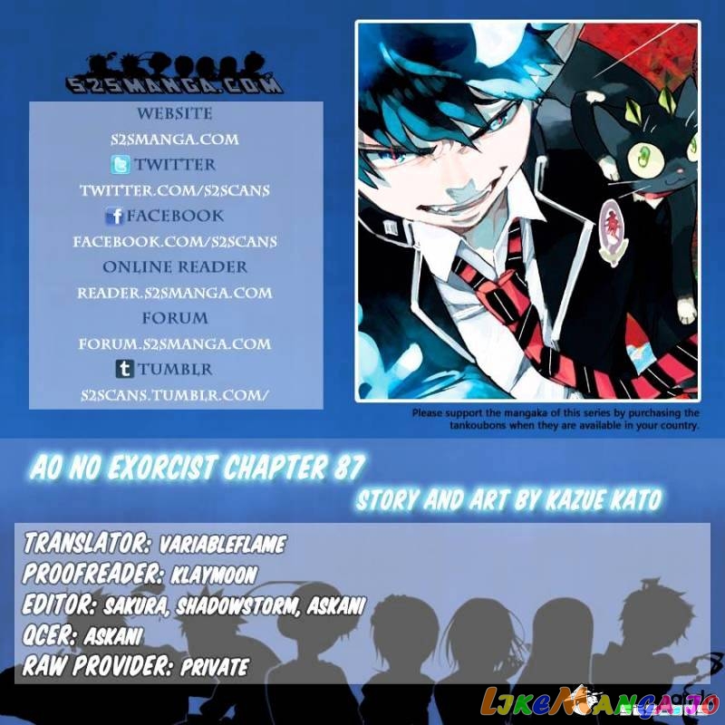 Read Ao No Exorcist Manga Online