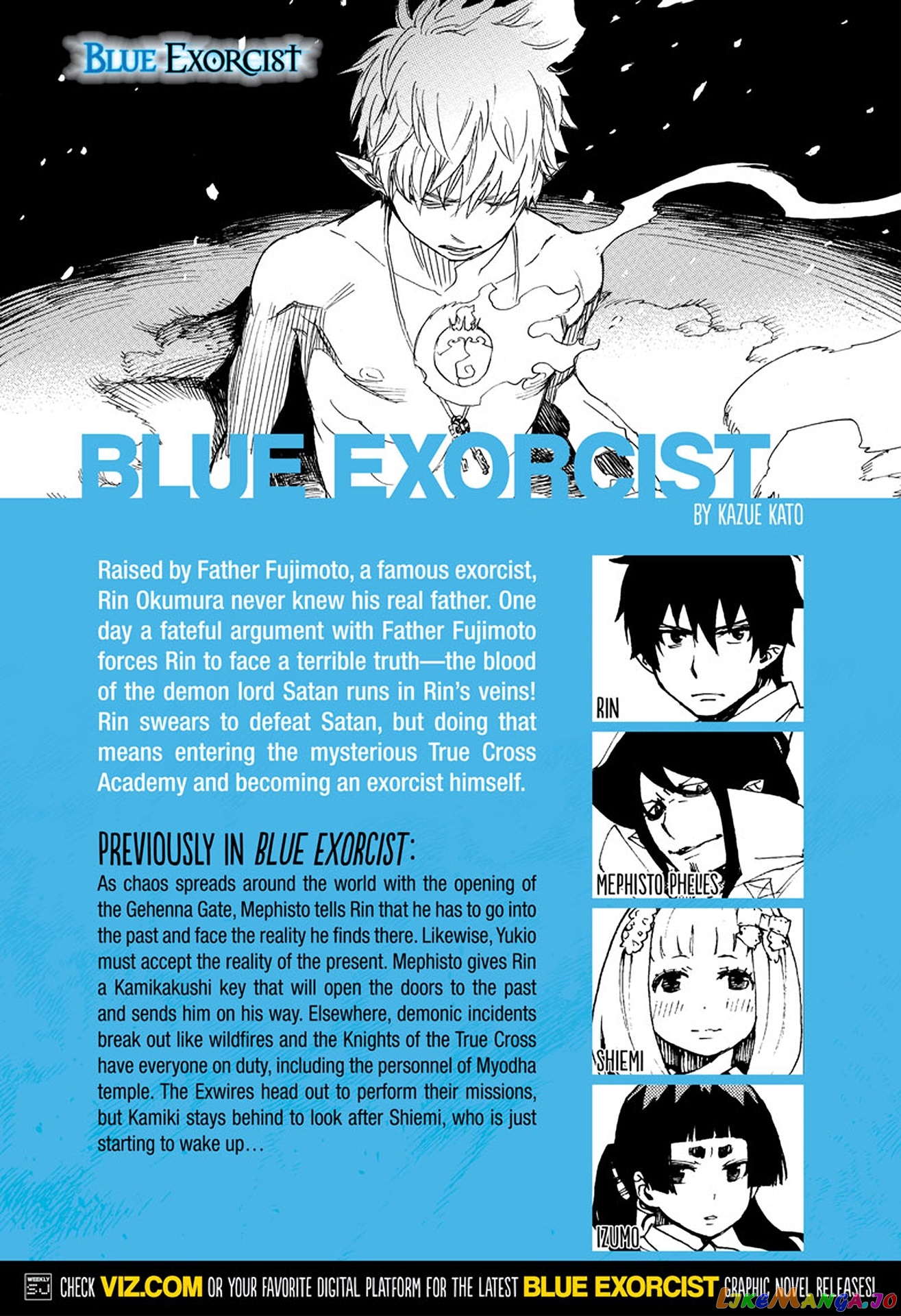 Read Ao No Exorcist Manga Online