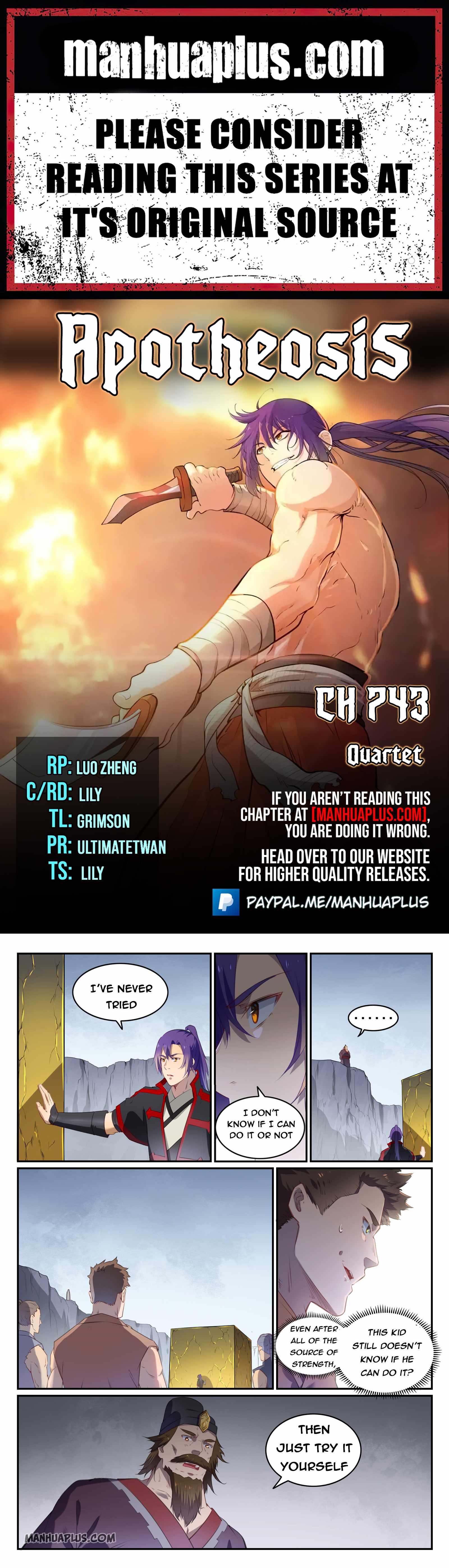Read Apotheosis Reuploaded Manga Online