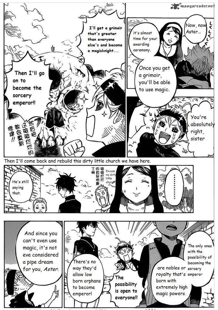 Read BLACK CLOVER Manga Online