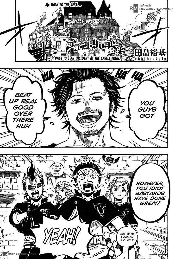 Read BLACK CLOVER Manga Online