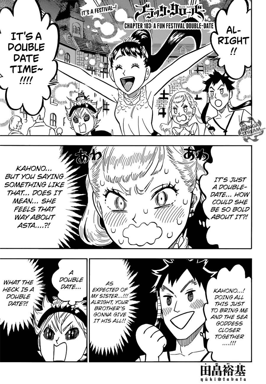 Read BLACK CLOVER Manga Online