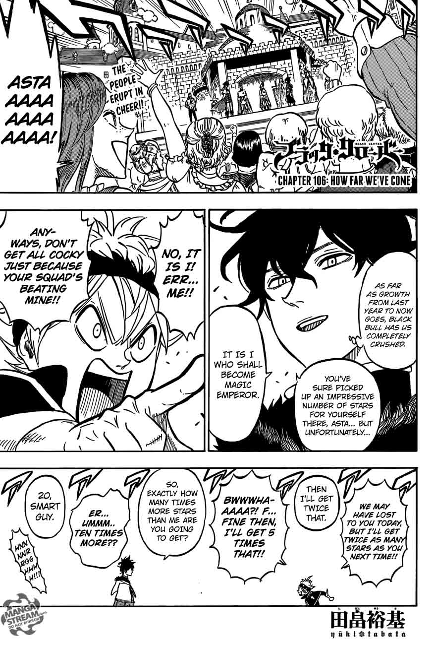 Read BLACK CLOVER Manga Online