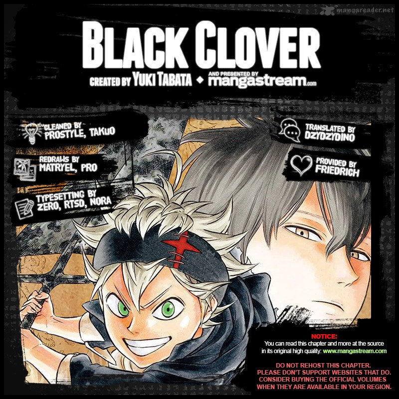 Read BLACK CLOVER Manga Online