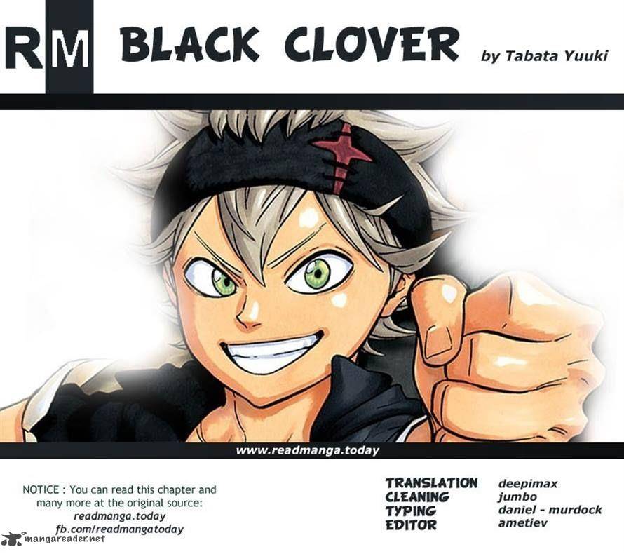 Read BLACK CLOVER Manga Online