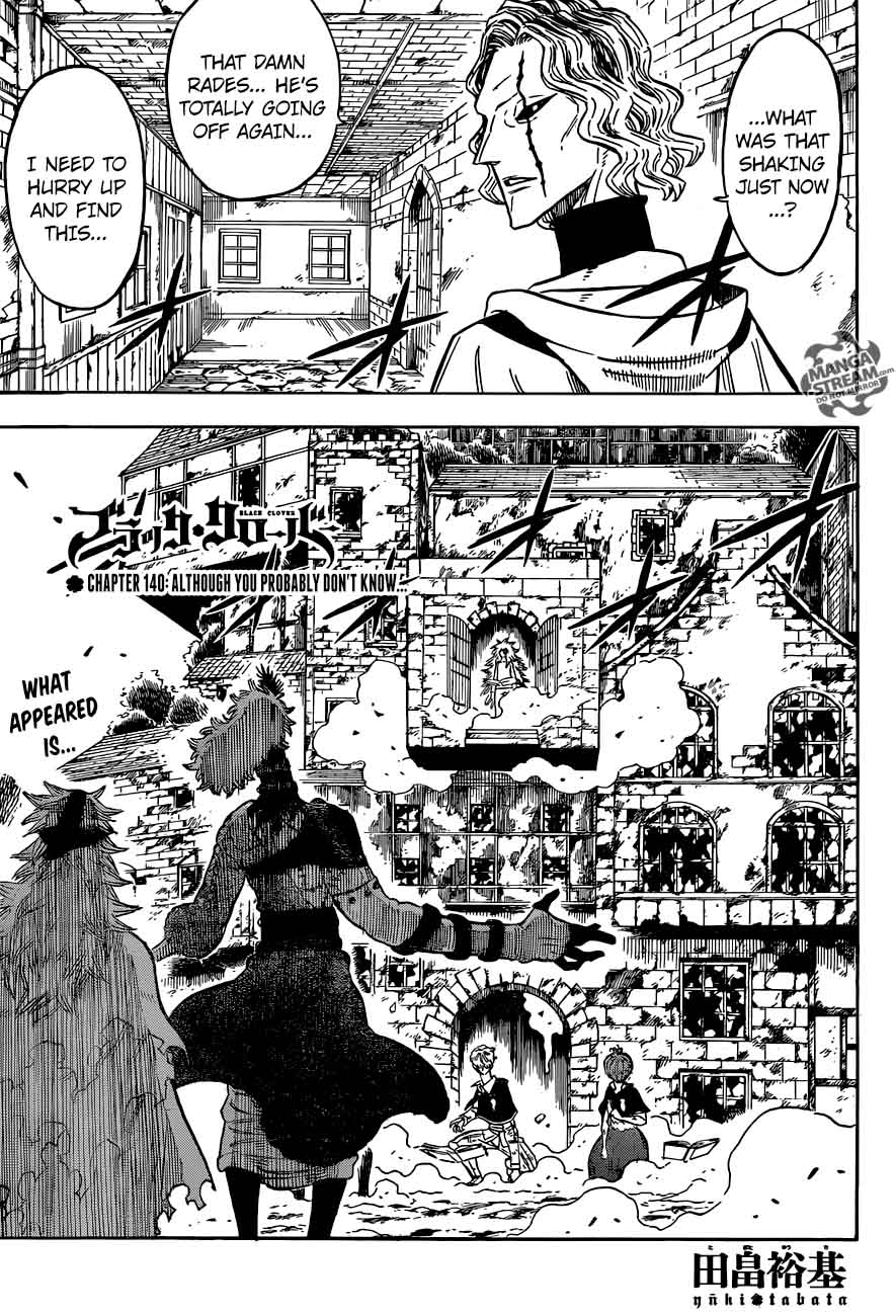 Read BLACK CLOVER Manga Online