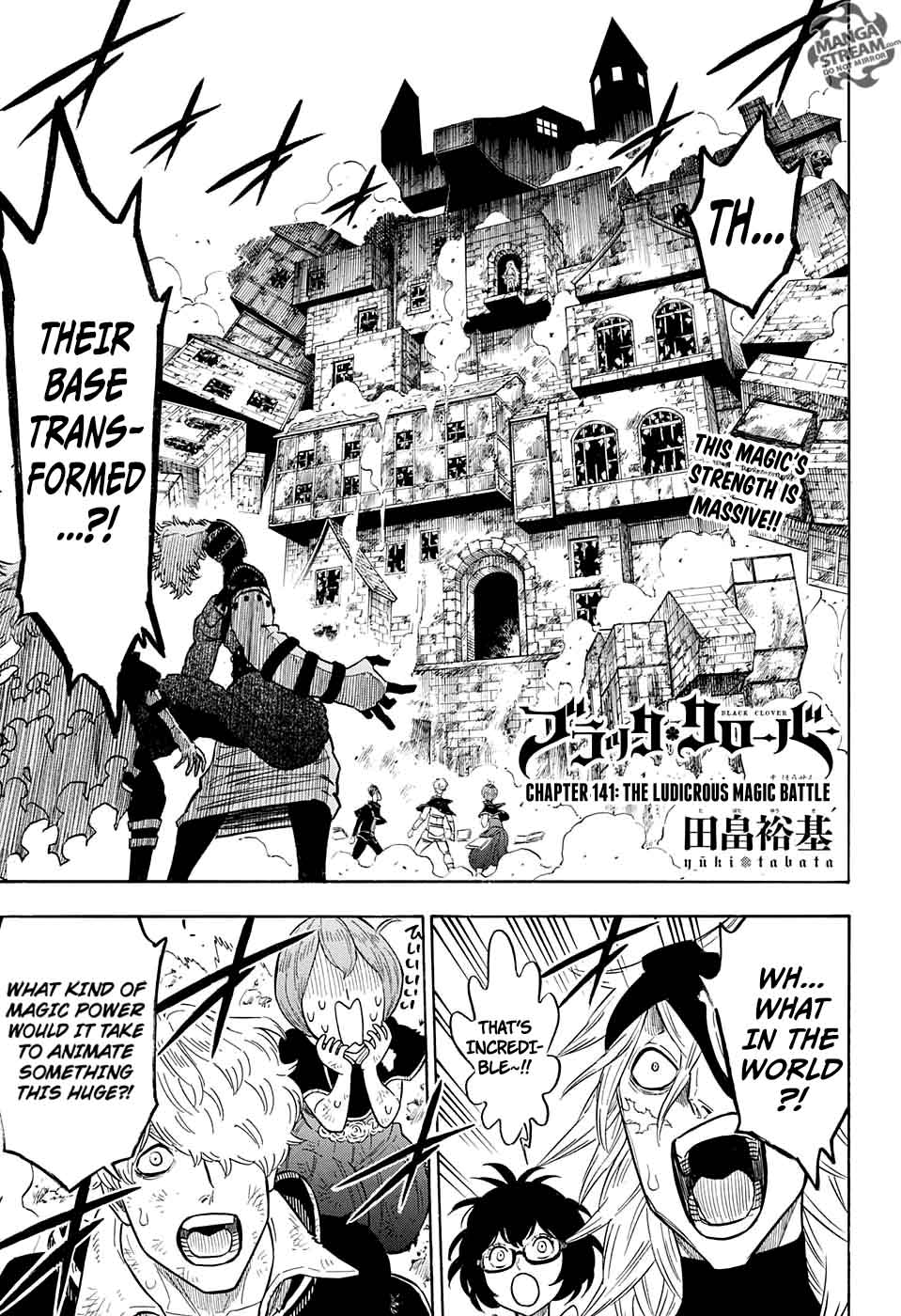 Read BLACK CLOVER Manga Online
