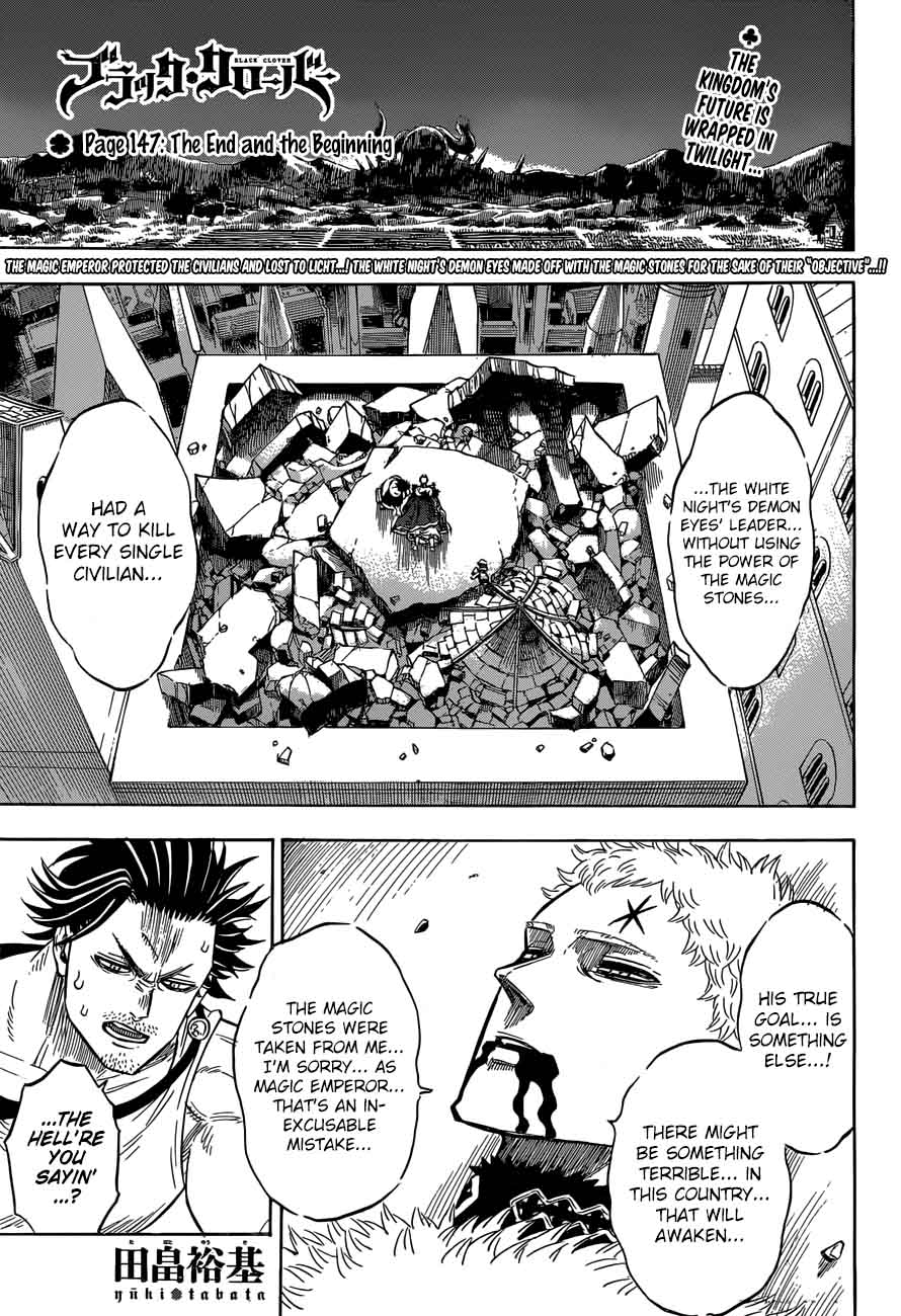 Read BLACK CLOVER Manga Online
