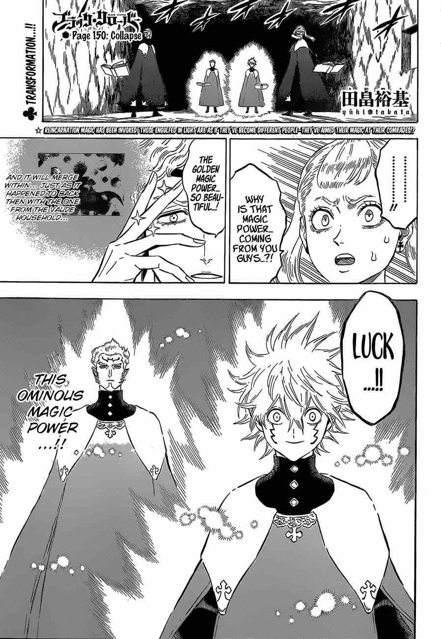 Read BLACK CLOVER Manga Online