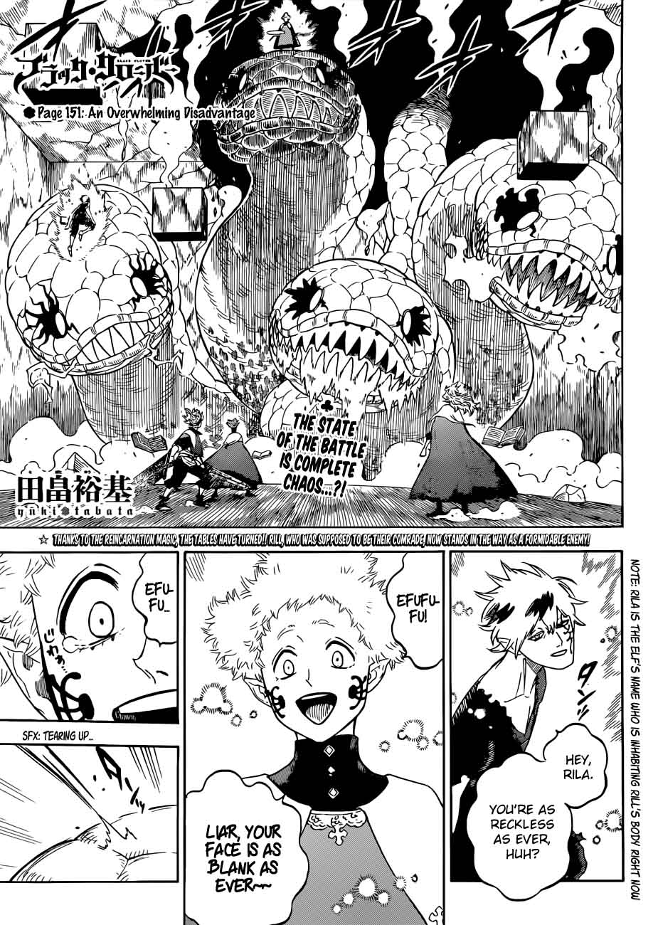 Read BLACK CLOVER Manga Online