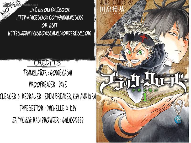 Read BLACK CLOVER Manga Online