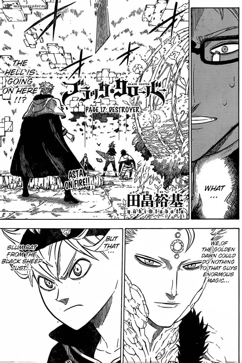 Read BLACK CLOVER Manga Online