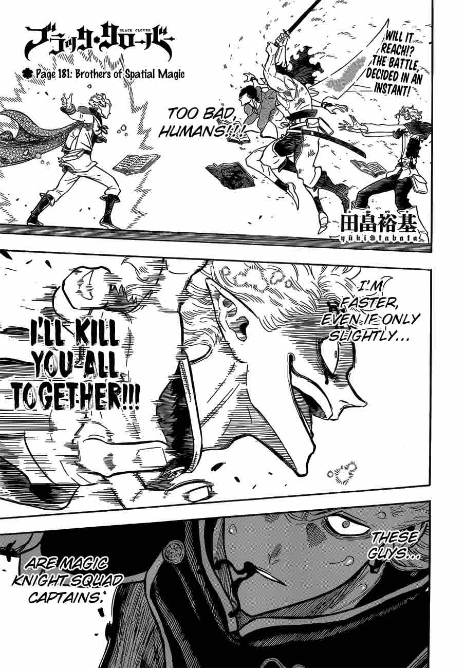 Read BLACK CLOVER Manga Online