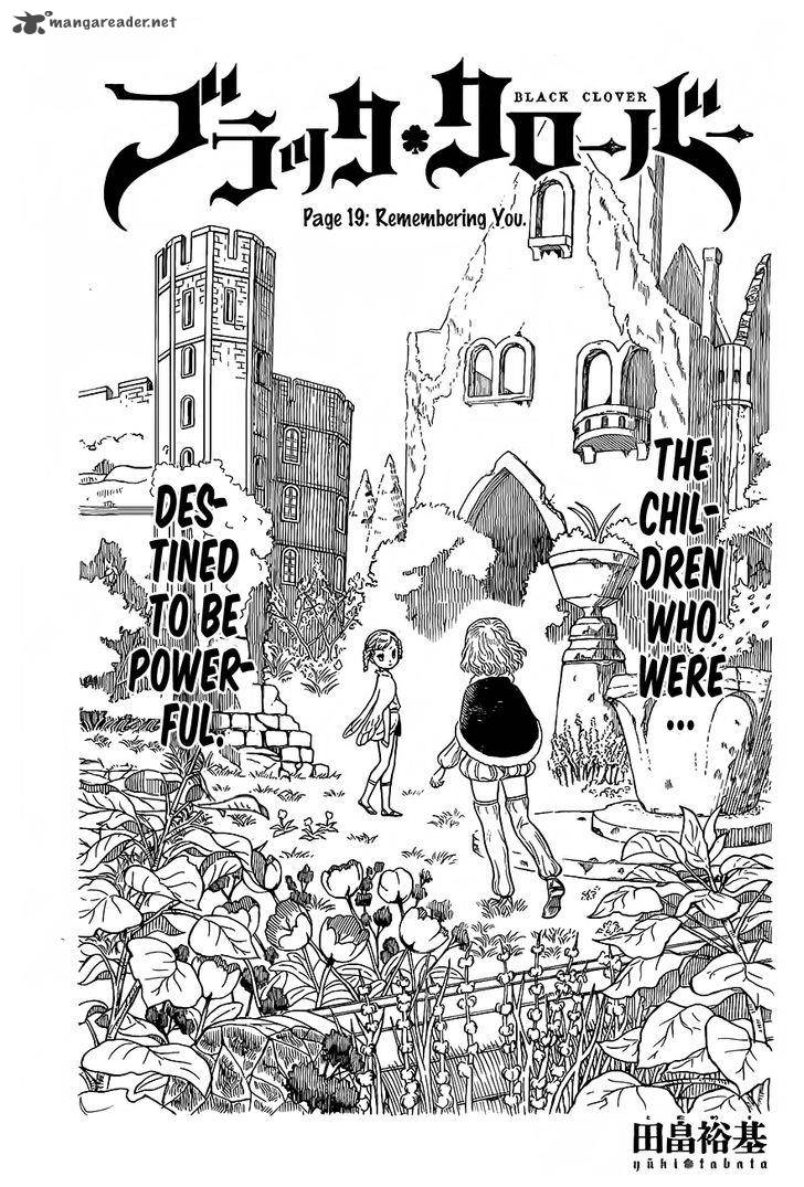 Read BLACK CLOVER Manga Online