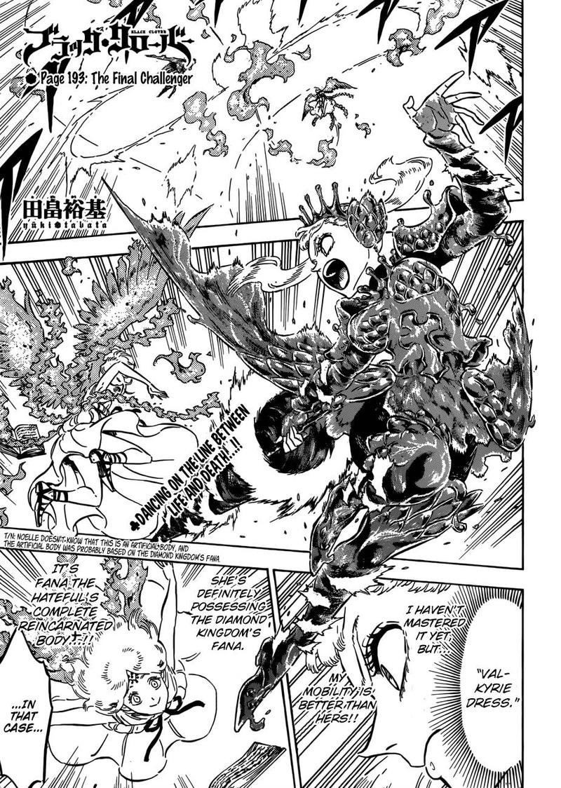 Read BLACK CLOVER Manga Online