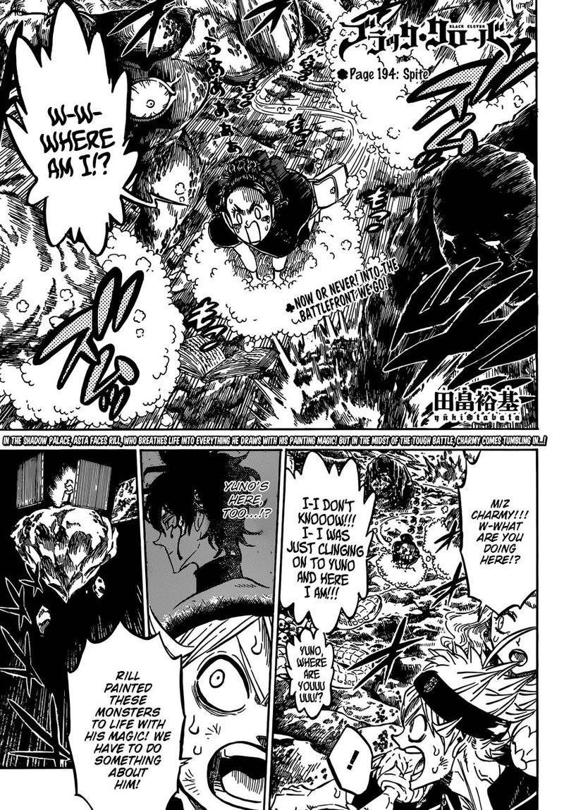 Read BLACK CLOVER Manga Online