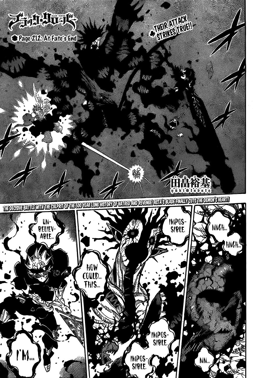 Read BLACK CLOVER Manga Online