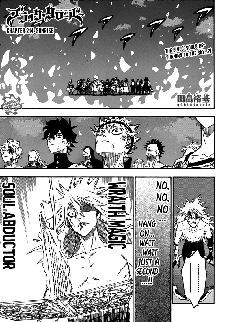 Read BLACK CLOVER Manga Online