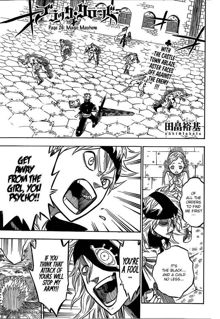 Read BLACK CLOVER Manga Online
