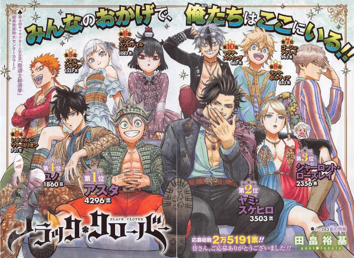 Read BLACK CLOVER Manga Online