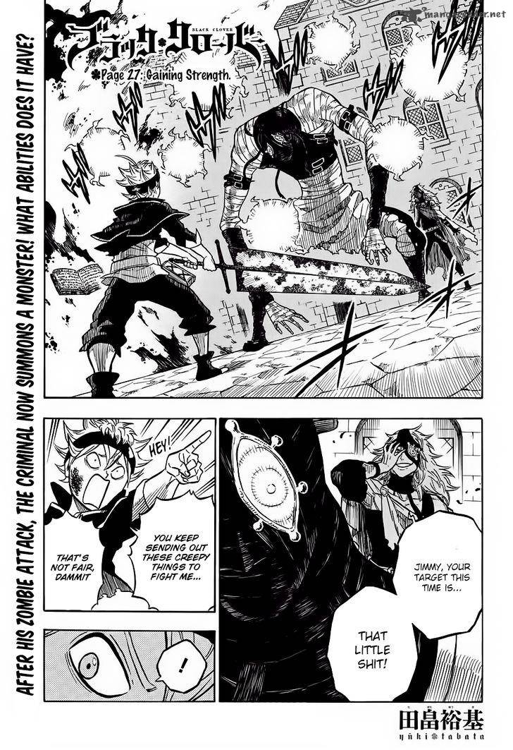 Read BLACK CLOVER Manga Online
