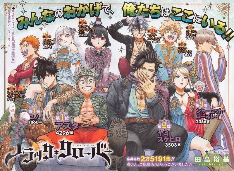 Read BLACK CLOVER Manga Online