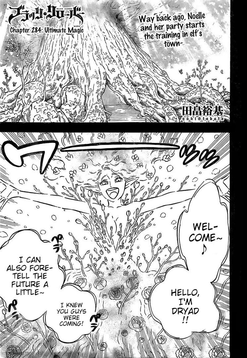Read BLACK CLOVER Manga Online