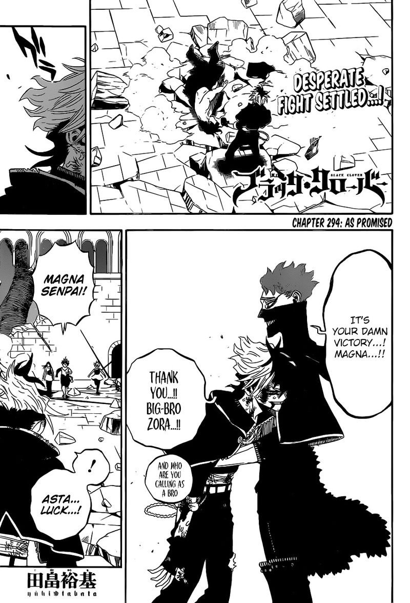 Read BLACK CLOVER Manga Online
