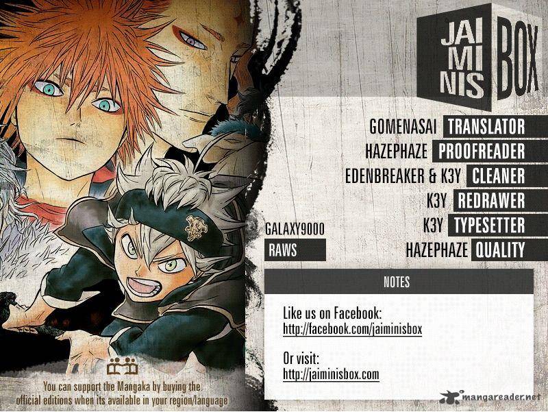 Read BLACK CLOVER Manga Online