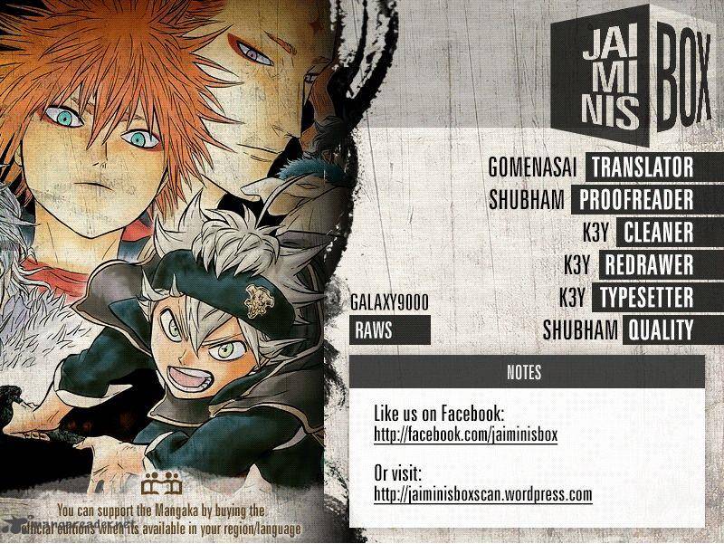 Read BLACK CLOVER Manga Online