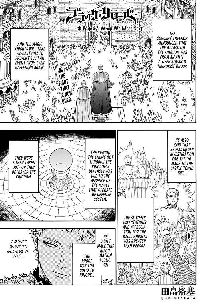 Read BLACK CLOVER Manga Online