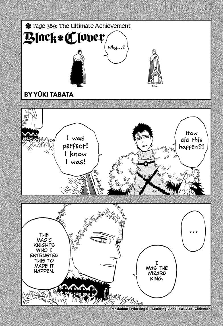 Read BLACK CLOVER Manga Online