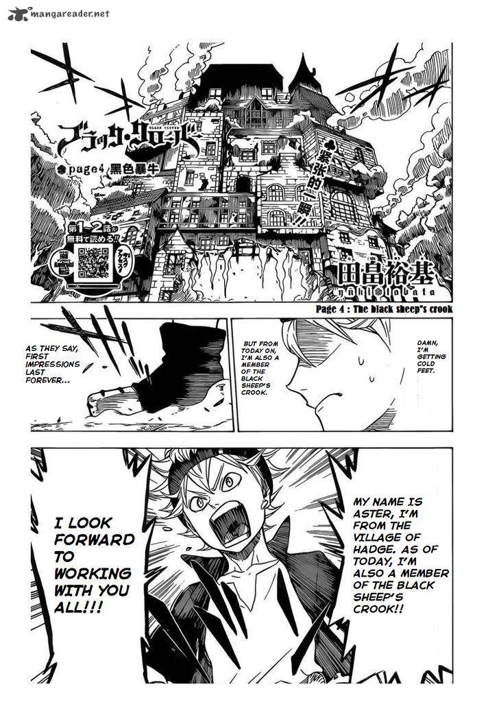 Read BLACK CLOVER Manga Online
