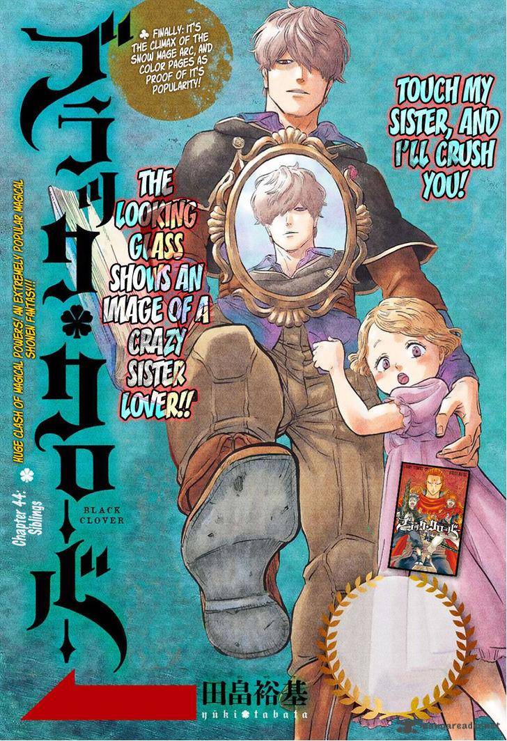 Read BLACK CLOVER Manga Online