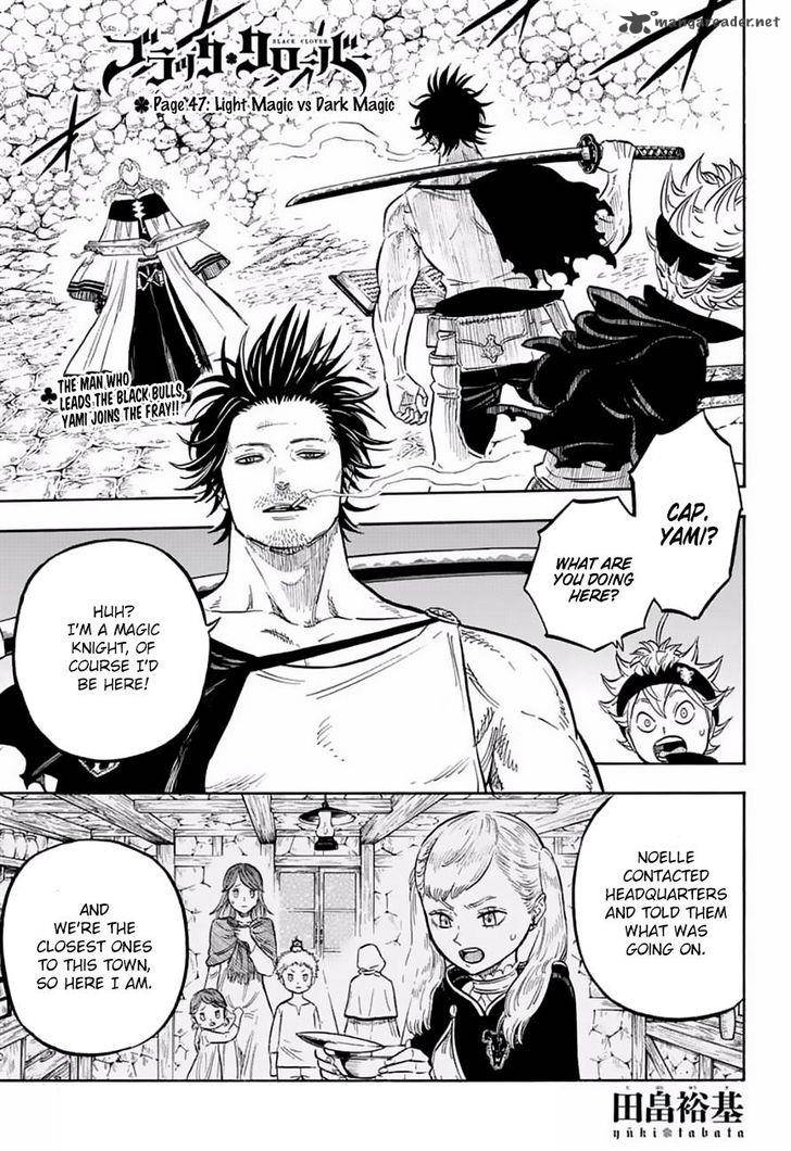 Read BLACK CLOVER Manga Online