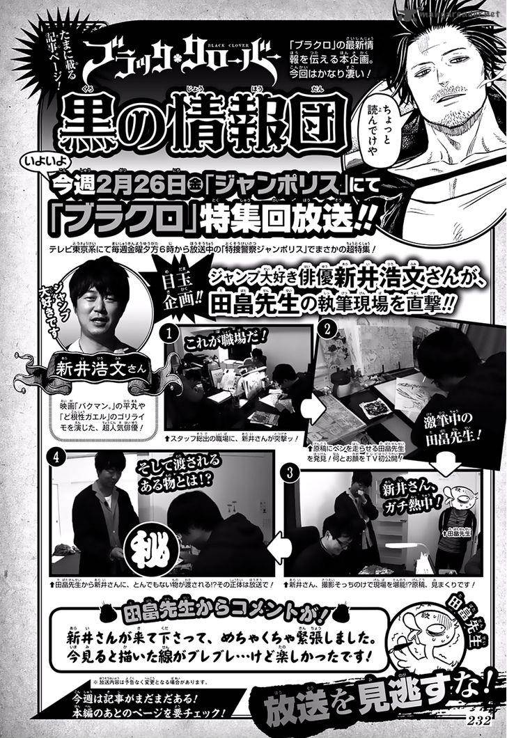 Read BLACK CLOVER Manga Online