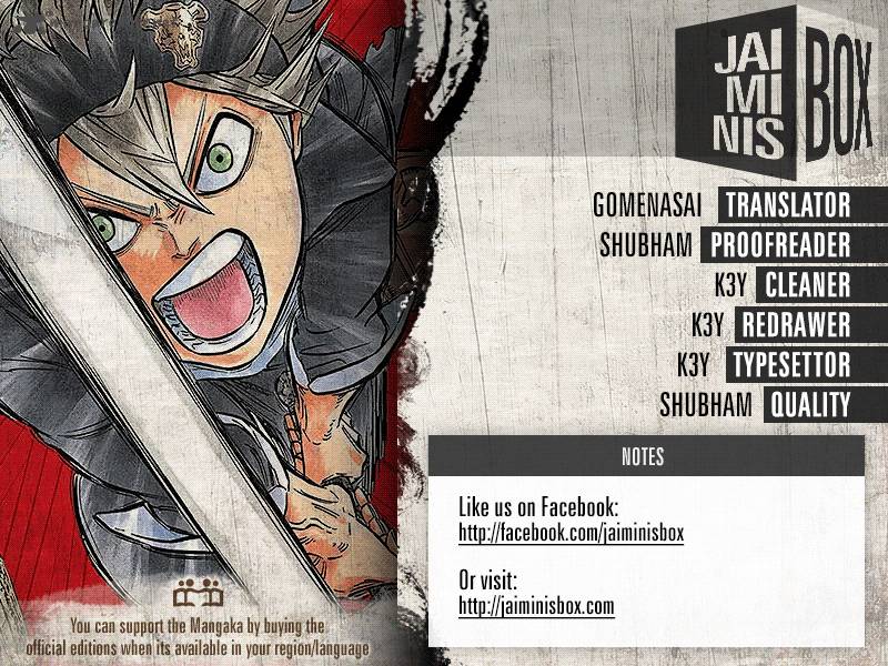 Read BLACK CLOVER Manga Online